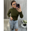 Sweter khaki Vero Moda